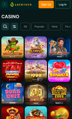 Begin met gokken in het Luckygem casino