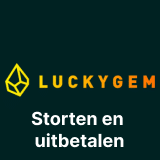 Luckygem Storten en uitbetalen